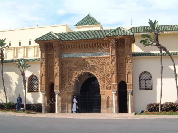 Gateway to King Hassan's Palace, Casablanca
